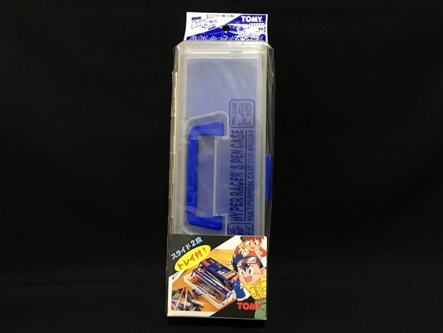 ミニ四駆　爆走兄弟　レッツ&ゴー　ハイパーレーサーズペンケース　2個 ミニ四駆 爆走兄弟 レッツ&ゴー ハイパーレーサーズペンケース 2